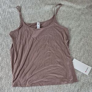Lululemon Modal Silk-Blend Spaghetti Strap Tank In TPTC